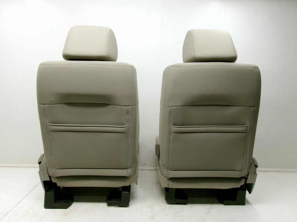 2009 - 2014 Ford F150 Seats OEM Stone Cloth XL Manual #0631 | Picture # 12 | OEM Seats