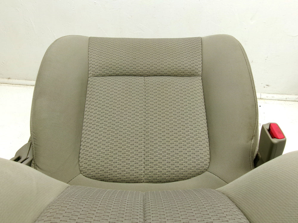 2009 - 2014 Ford F150 Seats OEM Stone Cloth XL Manual #0631 | Picture # 13 | OEM Seats