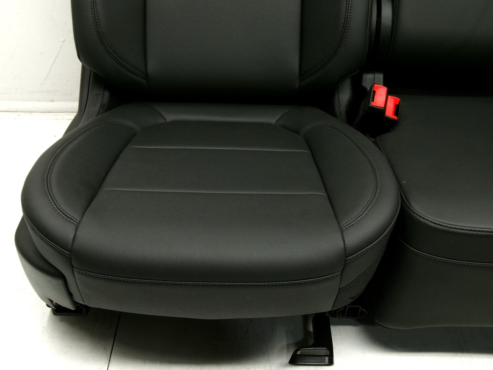 2019 - 2024 GMC Sierra Chevy Silverado Seats Black Vinyl 40/20/40 Split Bench #0624 | Picture # 7 | OEM Seats