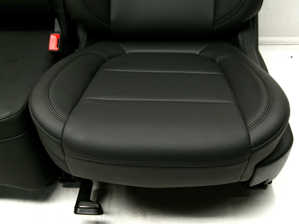 2019 - 2024 GMC Sierra Chevy Silverado Seats Black Vinyl 40/20/40 Split Bench #0624 | Picture # 8 | OEM Seats