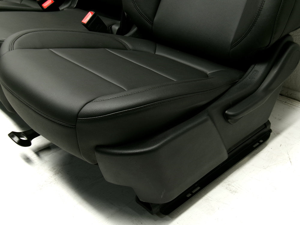 2019 - 2024 GMC Sierra Chevy Silverado Seats Black Vinyl 40/20/40 Split Bench #0624 | Picture # 10 | OEM Seats