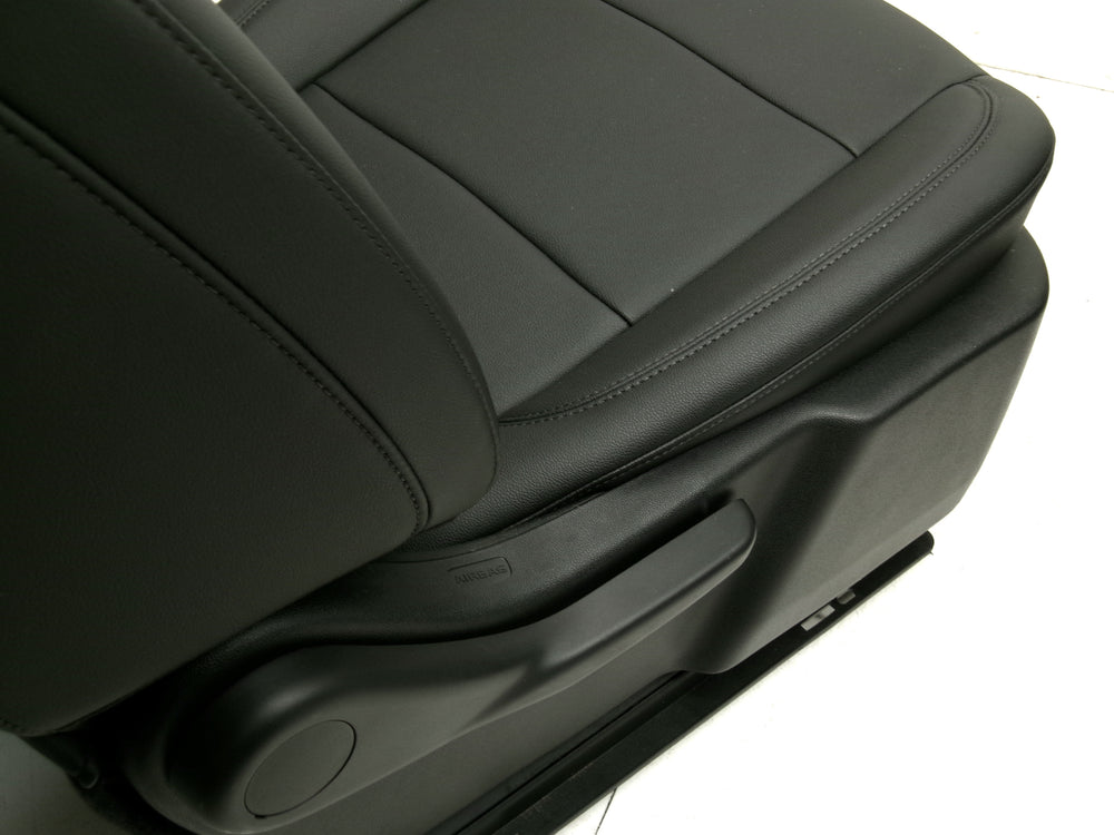 2019 - 2024 GMC Sierra Chevy Silverado Seats Black Vinyl 40/20/40 Split Bench #0624 | Picture # 11 | OEM Seats