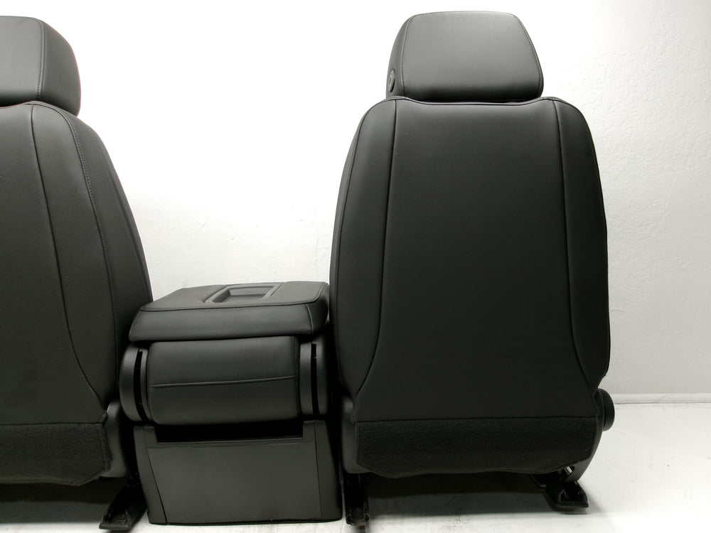 2019 - 2024 GMC Sierra Chevy Silverado Seats Black Vinyl 40/20/40 Split Bench #0624 | Picture # 15 | OEM Seats