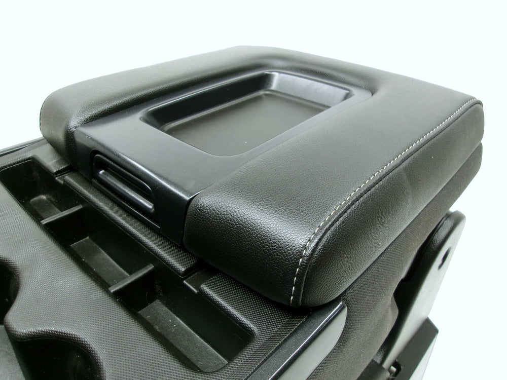 2014 - 2019 Chevy Silverado Sierra Jump Seat Console Black Cloth #1259 | Picture # 15 | OEM Seats