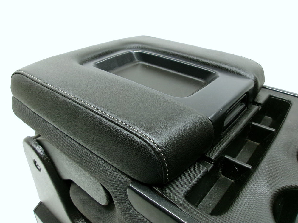 2014 - 2019 Chevy Silverado Sierra Jump Seat Console Black Cloth #1259 | Picture # 16 | OEM Seats