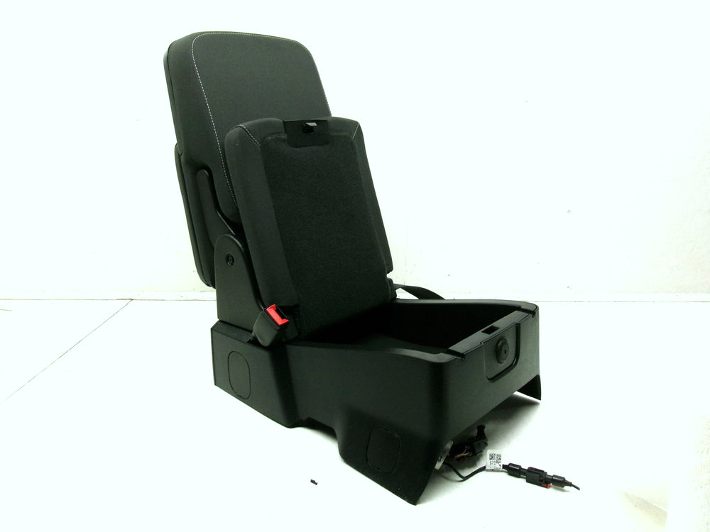 2014 - 2019 Chevy Silverado Sierra Jump Seat Console Black Cloth #1259 | Picture # 17 | OEM Seats