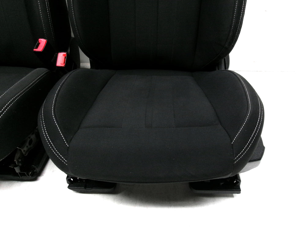 2015 - 2023 Ford Mustang Seats, Coupe, Black Cloth Powered #1262 | Picture # 7 | OEM Seats
