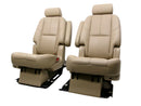 2007 - 2014 GMC Yukon Chevy Tahoe Rear Bucket Seats Tan Leather Manual #1265 | Picture # 23 | OEM Seats