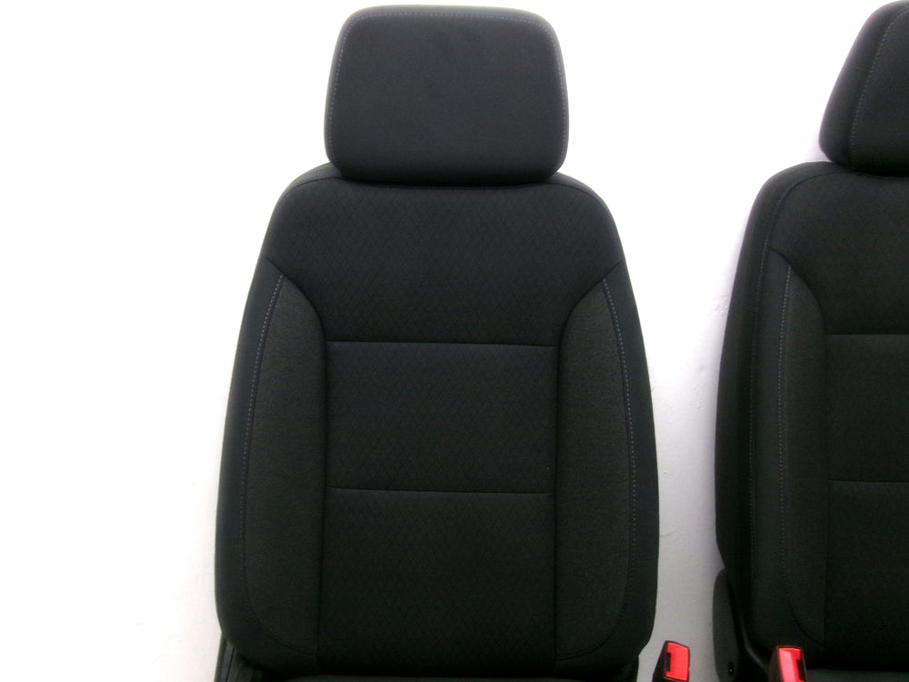2019 - 2023 GMC Sierra Chevy Silverado Seats Black Cloth Powered #1270 | Picture # 4 | OEM Seats