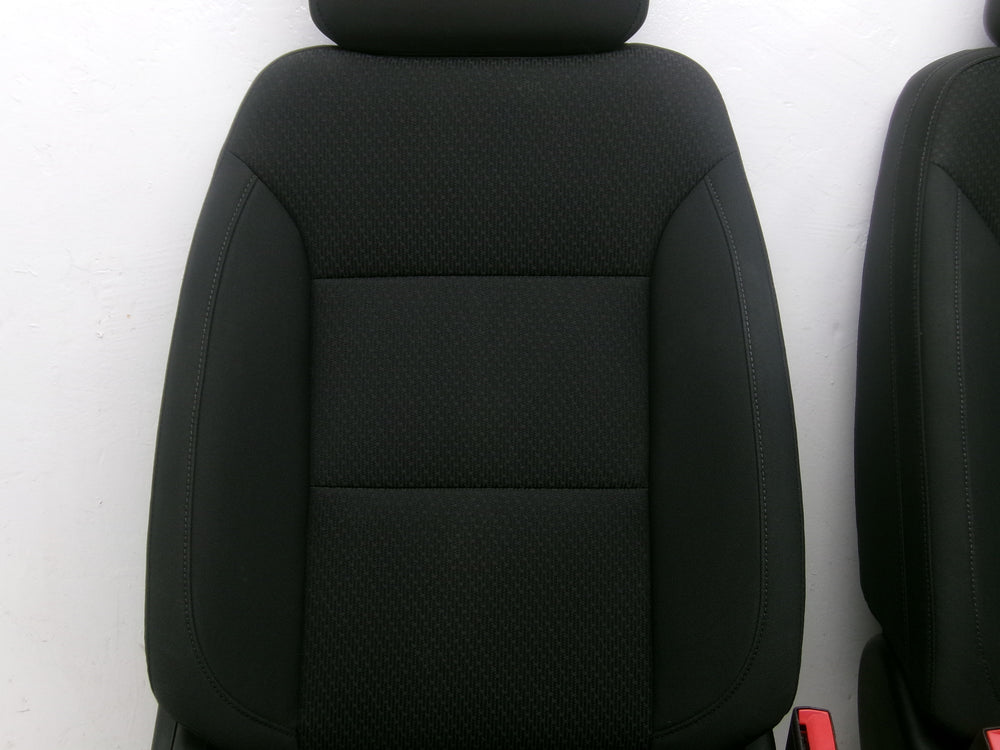 2019 - 2023 Chevy Silverado GMC Sierra Front Seats, Manual Black Cloth #1279 | Picture # 4 | OEM Seats