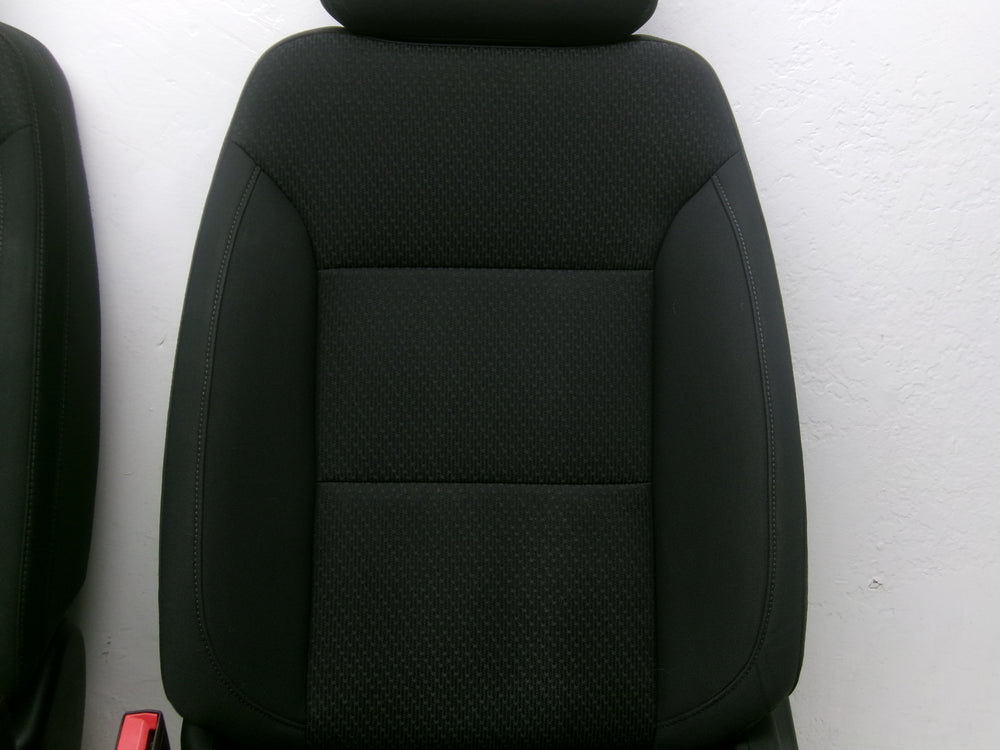 2019 - 2023 Chevy Silverado GMC Sierra Front Seats, Manual Black Cloth #1279 | Picture # 5 | OEM Seats