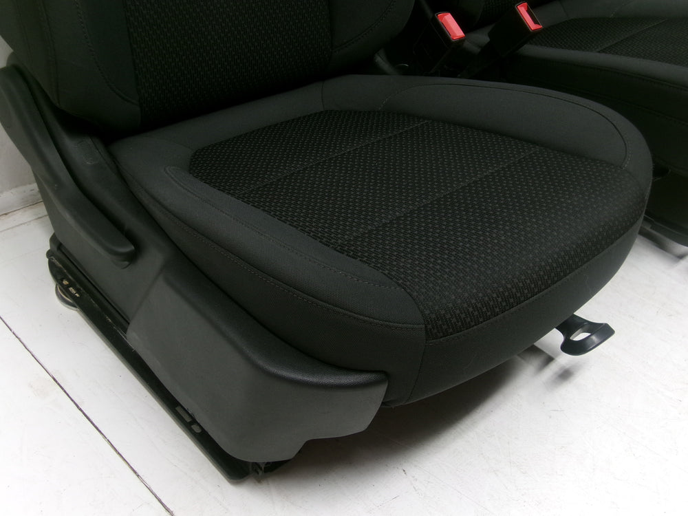 2019 - 2023 Chevy Silverado GMC Sierra Front Seats, Manual Black Cloth #1279 | Picture # 8 | OEM Seats