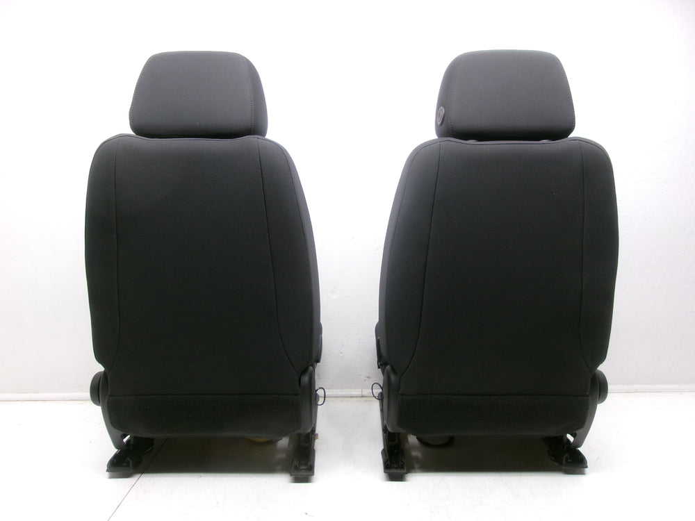 2019 - 2023 Chevy Silverado GMC Sierra Front Seats, Manual Black Cloth #1279 | Picture # 14 | OEM Seats
