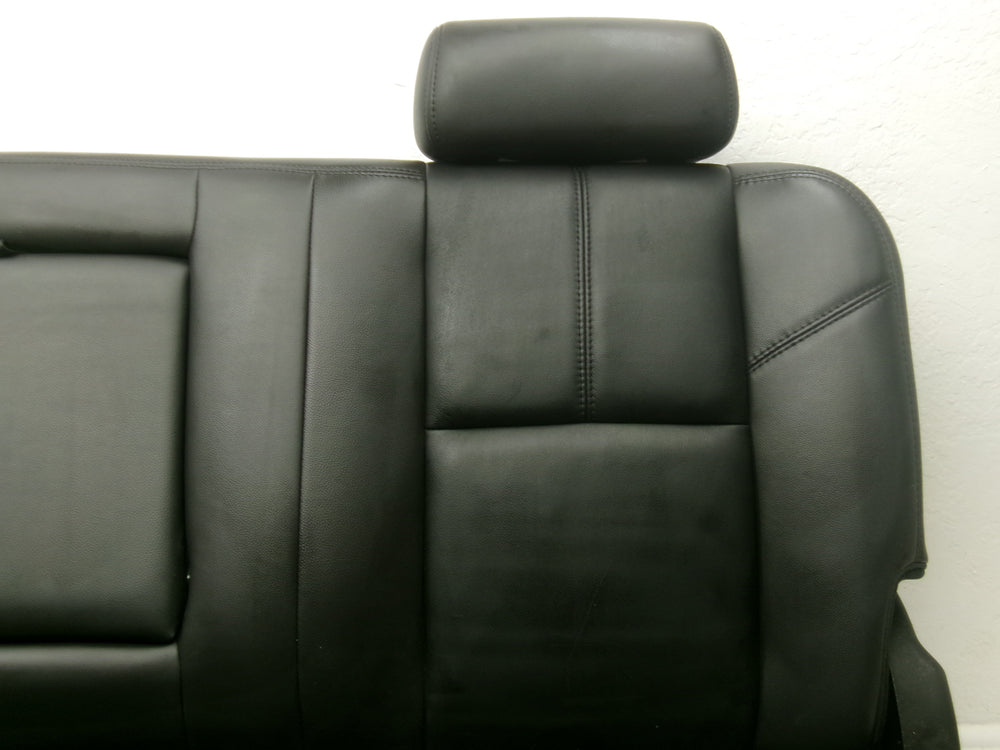2007 - 2013 Silverado/Sierra Rear Seats, Black Leather, Crew Cab #1280 | Picture # 4 | OEM Seats