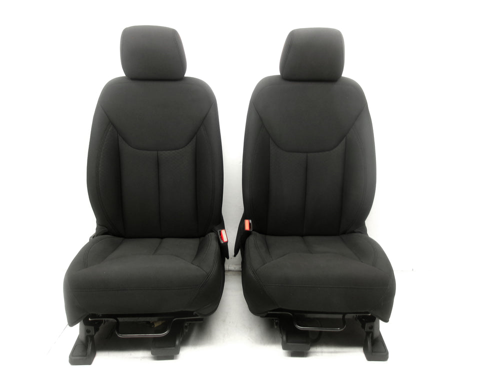 2013 - 2018 Jeep Wrangler Seats, JK 2 Door Black Cloth #1284 | Picture # 3 | OEM Seats