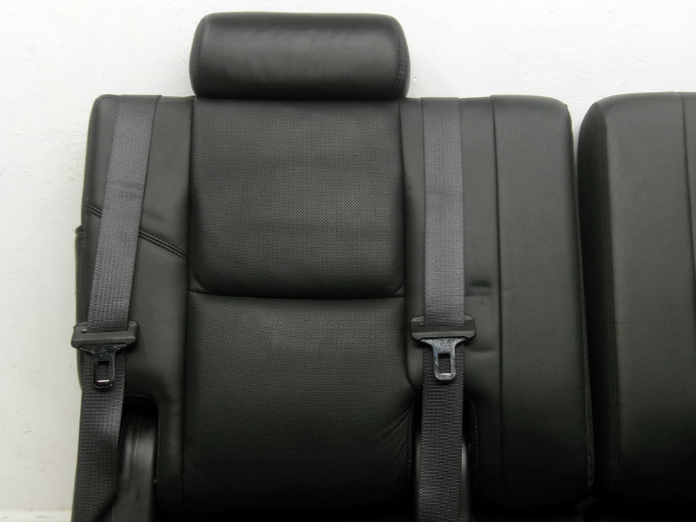 2007 - 2014 GM Black Leather 3rd Row Seat Seats for Tahoe, Yukon, Suburban and Escalade #1282 | Picture # 4 | OEM Seats