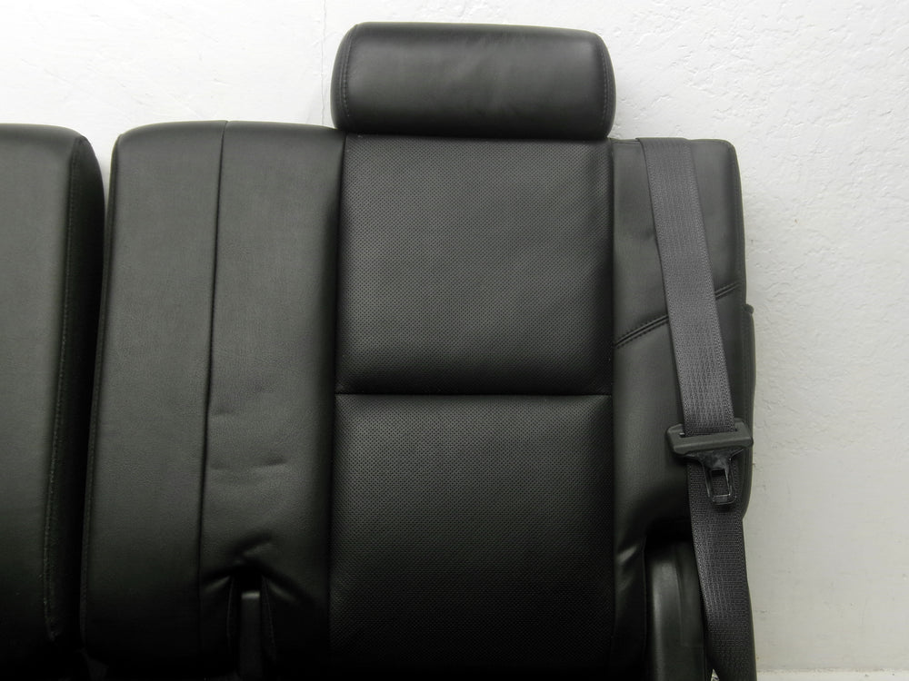 2007 - 2014 GM Black Leather 3rd Row Seat Seats for Tahoe, Yukon, Suburban and Escalade #1282 | Picture # 5 | OEM Seats