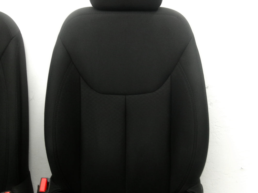 2013 - 2018 Jeep Wrangler Seats, JK 2 Door Black Cloth #1284 | Picture # 5 | OEM Seats