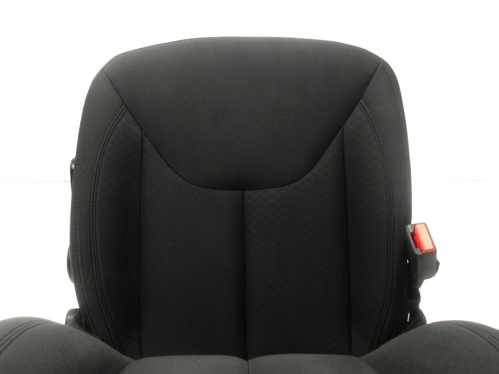 2013 - 2018 Jeep Wrangler Seats, JK 2 Door Black Cloth #1284 | Picture # 15 | OEM Seats