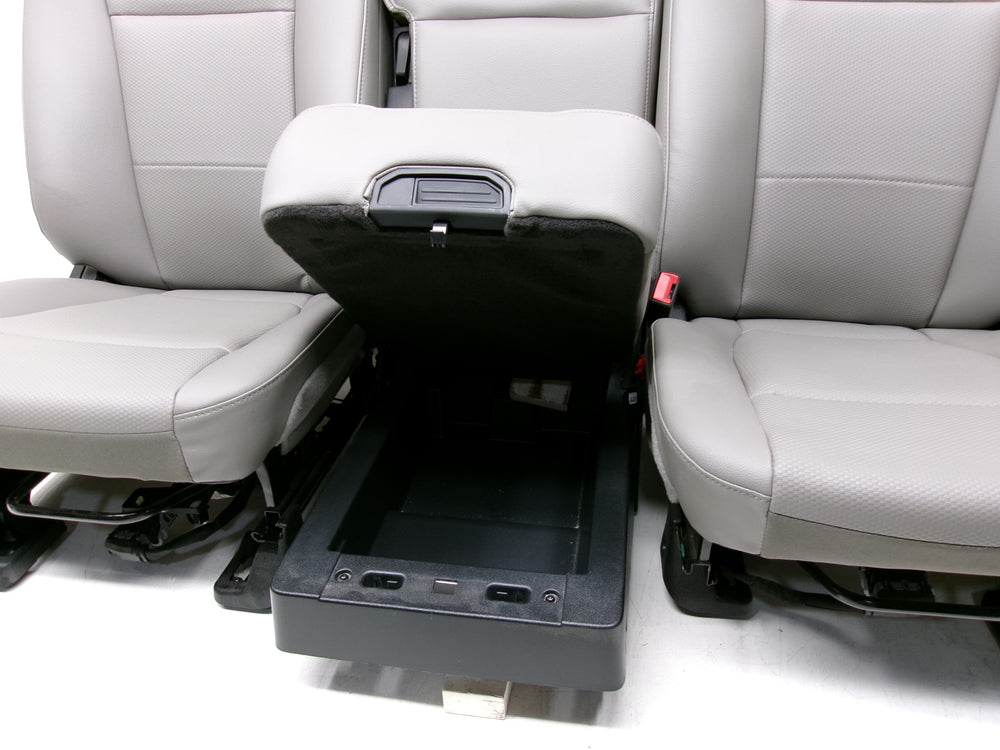 2015 - 2022 Ford F150 & Super Duty Seats, OEM Replacement Gray Vinyl #1427 | Picture # 4 | OEM Seats