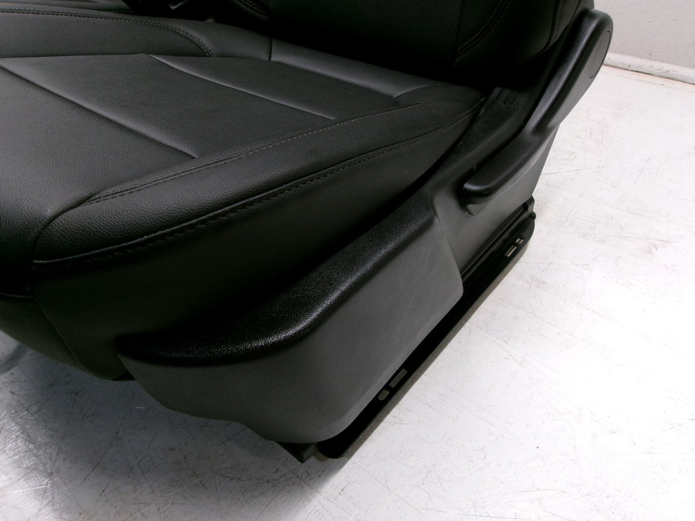 2019 - 2024 GMC Sierra Chevy Silverado Seats Black Vinyl #1429 | Picture # 9 | OEM Seats
