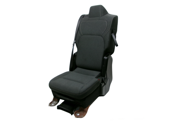 2019 - 2024 Dodge Ram 1500 Center Jump Seat Gray Cloth 3-Point Seatbelt #1254