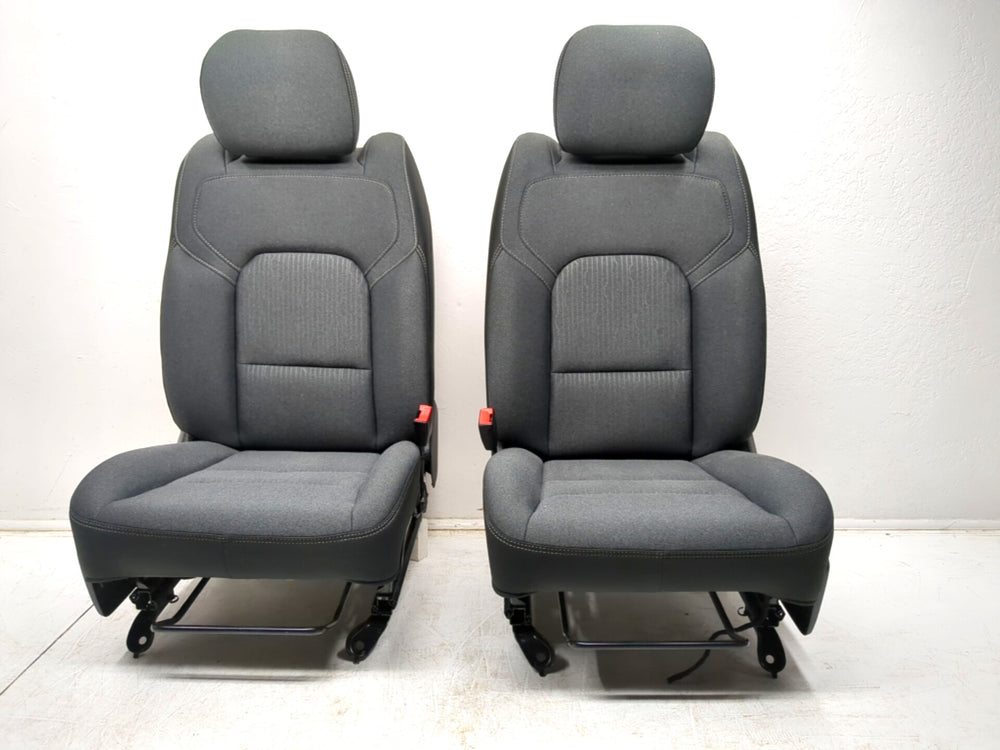 2019 - 2024 Dodge Ram Seats, Manual Charcoal Black Cloth, DT 1500 #1287 | Picture # 3 | OEM Seats