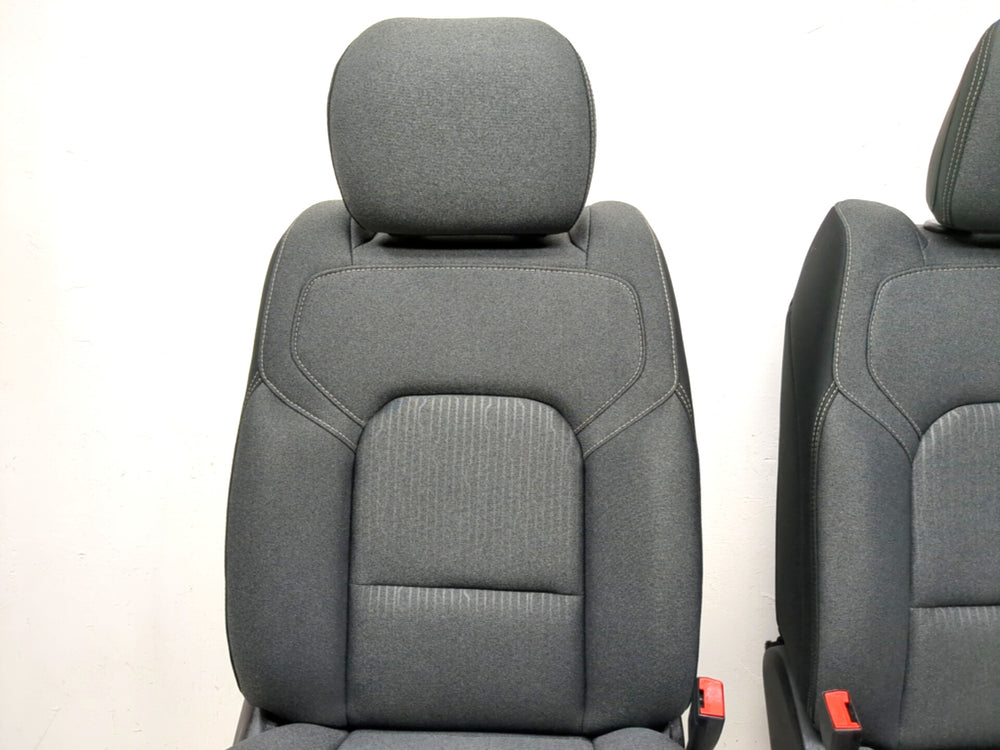 2019 - 2024 Dodge Ram Seats, Manual Charcoal Black Cloth, DT 1500 #1287 | Picture # 4 | OEM Seats