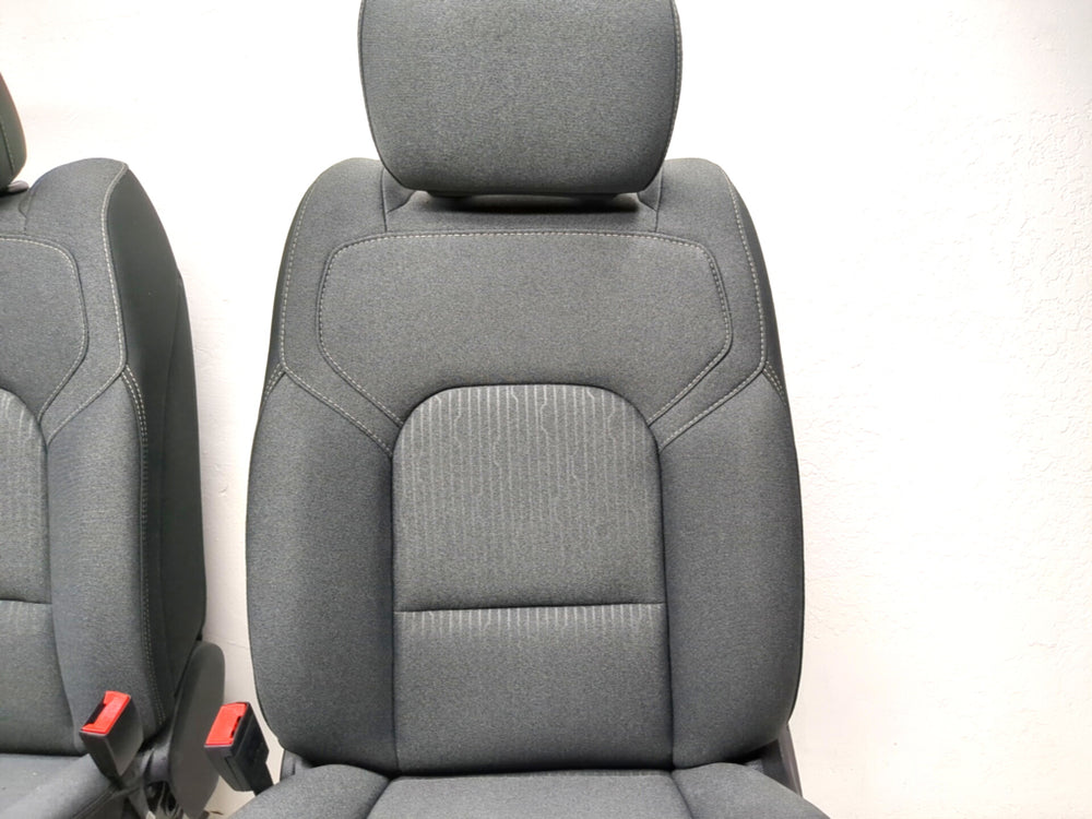 2019 - 2024 Dodge Ram Seats, Manual Charcoal Black Cloth, DT 1500 #1287 | Picture # 5 | OEM Seats