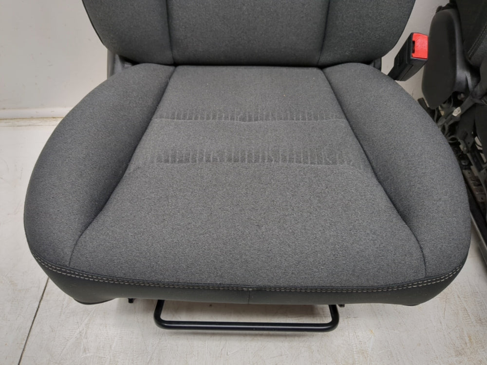2019 - 2024 Dodge Ram Seats, Manual Charcoal Black Cloth, DT 1500 #1287 | Picture # 6 | OEM Seats