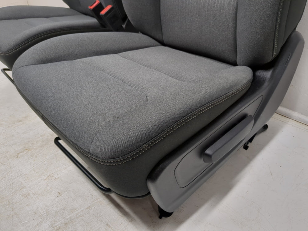 2019 - 2024 Dodge Ram Seats, Manual Charcoal Black Cloth, DT 1500 #1287 | Picture # 9 | OEM Seats