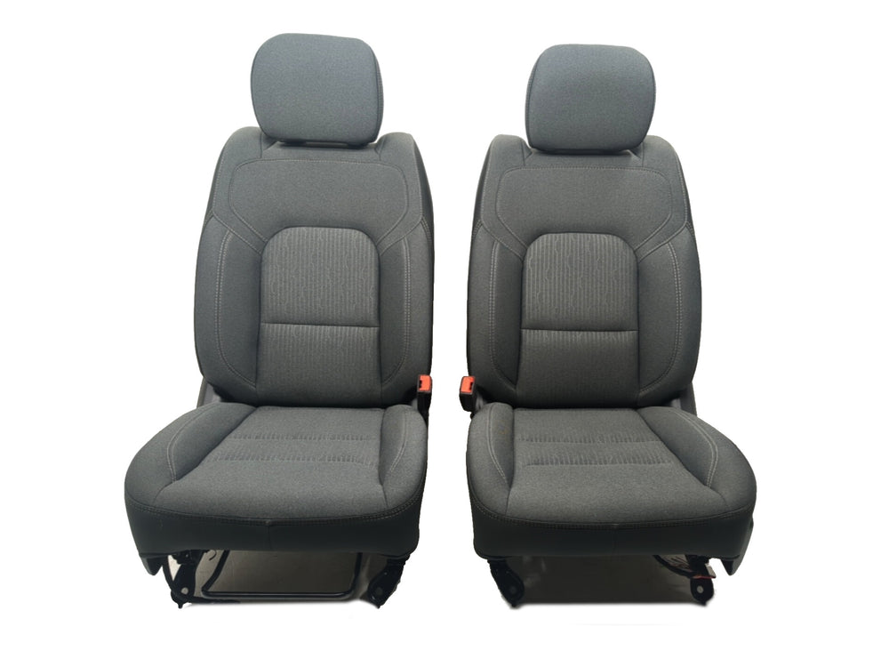 2019 - 2024 Dodge Ram Seats, Powered Heated Black Cloth, 1500 DT #1288d | Picture # 1 | OEM Seats