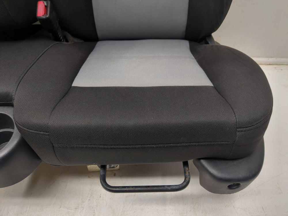 1998 - 2009 Ford Ranger Seats, Black Cloth 60-40 Bench , Extended Cab #1291 | Picture # 4 | OEM Seats