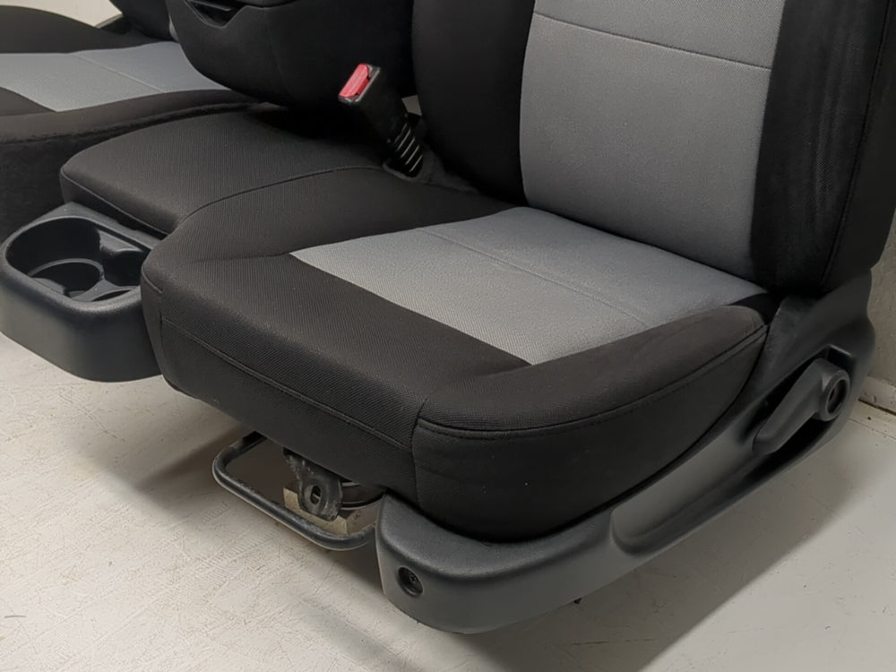 1998 - 2009 Ford Ranger Seats, Black Cloth 60-40 Bench , Extended Cab #1291 | Picture # 12 | OEM Seats