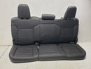 2019 - 2024 GMC Sierra Chevy Silverado Rear Seat, Crew Cab, Black Vinyl W/T #1298 | Picture # 7 | OEM Seats