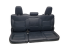 2019 - 2024 Chevy Silverado Rear Seat, Katzkin Black Leather, Double Cab #1295 | Picture # 9 | OEM Seats