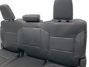 2019 - 2024 Chevy Silverado Rear Seat, Katzkin Black Leather, Double Cab #1295 | Picture # 9 | OEM Seats