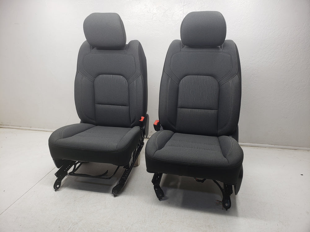 2019 - 2024 Dodge Ram Seats, Premium Powered Black Cloth, 1500 DT #1302 | Picture # 3 | OEM Seats