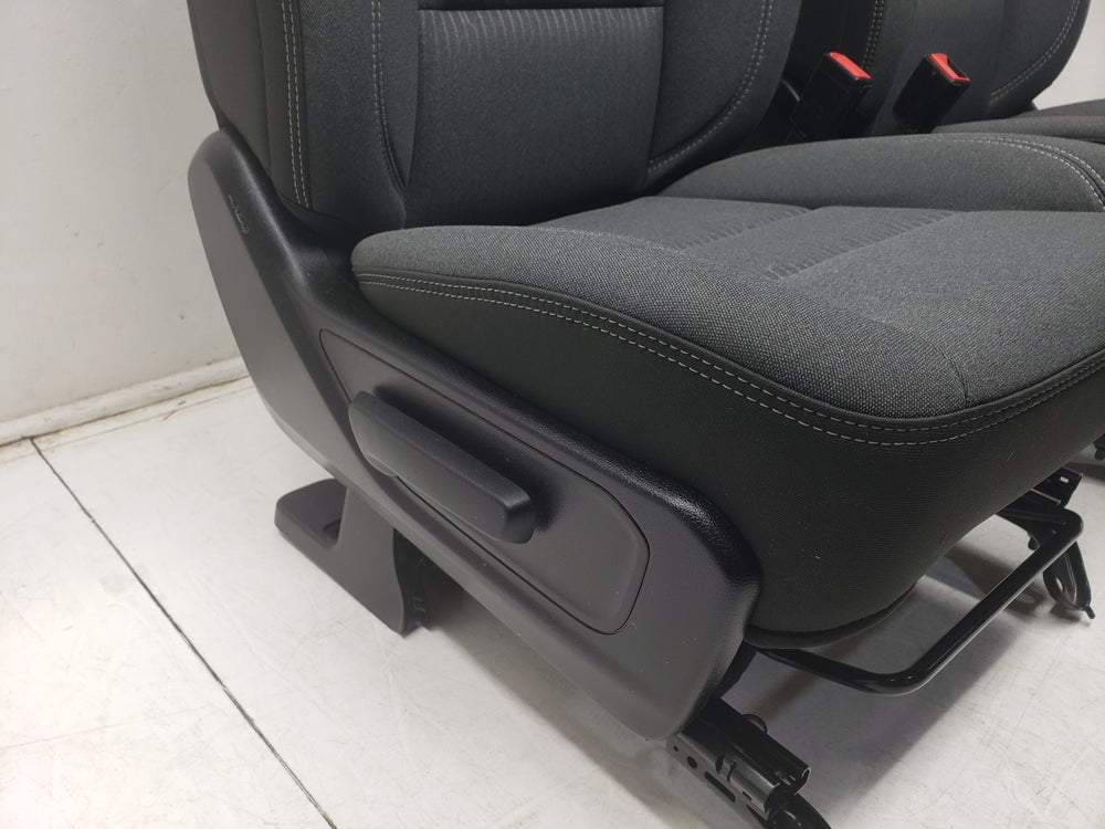 2019 - 2024 Dodge Ram Seats, Premium Powered Black Cloth, 1500 DT #1302 | Picture # 7 | OEM Seats