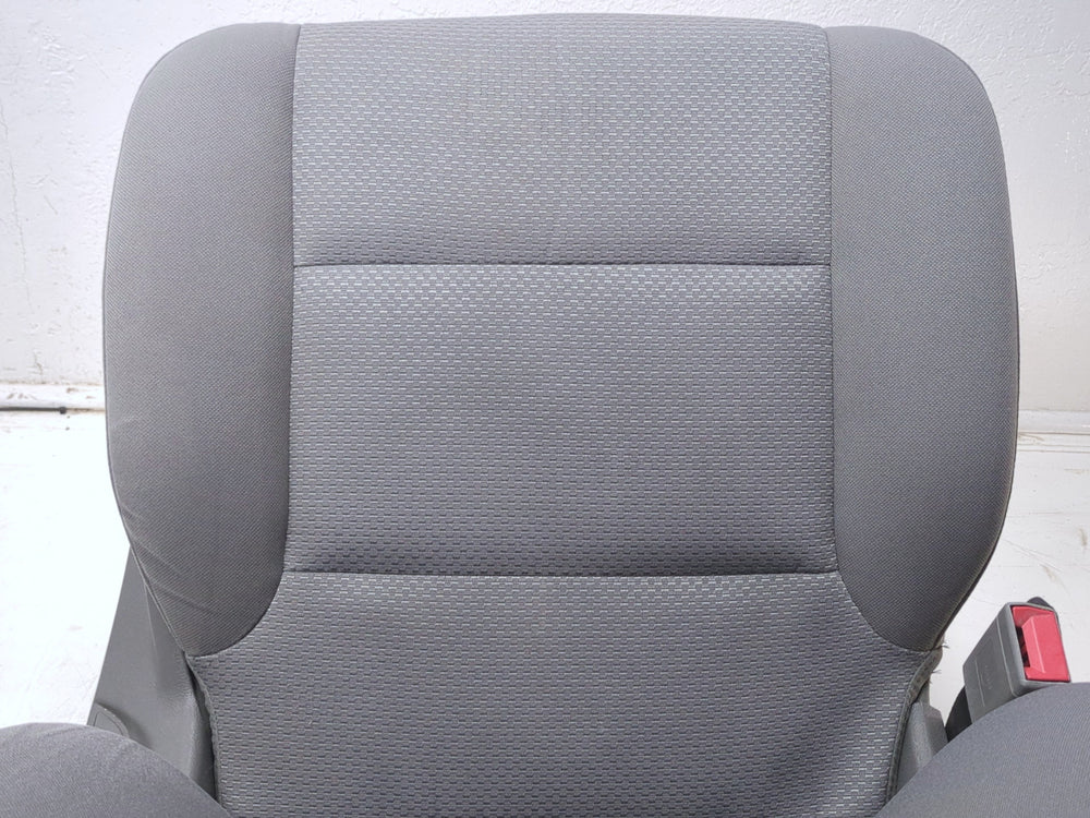 2014 - 2019 GMC Sierra Chevy Silverado Front Seats, Gray Cloth Powered #1335 | Picture # 15 | OEM Seats