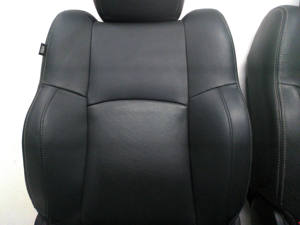 2009 - 2018 Dodge Ram Seats, Black Leather, Powered Heated Cooled, 4th Gen #1327 | Picture # 4 | OEM Seats