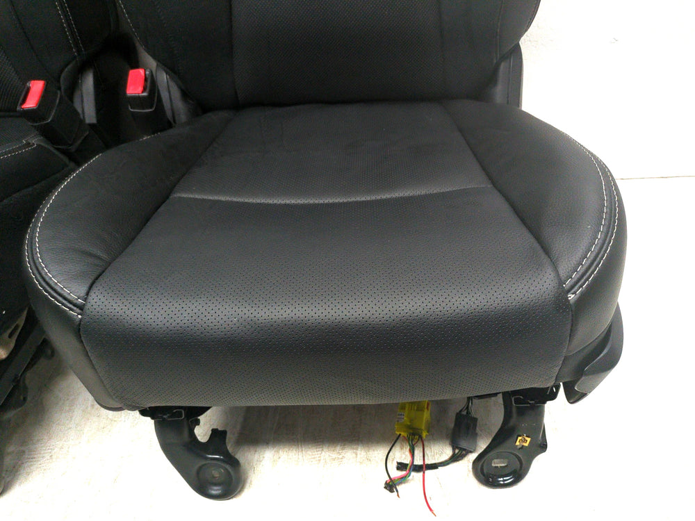 2009 - 2018 Dodge Ram Seats, Black Leather, Powered Heated Cooled, 4th Gen #1327 | Picture # 7 | OEM Seats