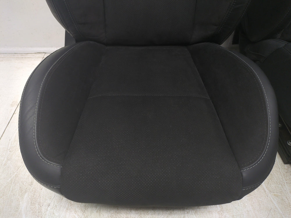 2011 - 2023 Dodge Charger Seats, Scat Pack Black Leather Suede #1328 | Picture # 7 | OEM Seats