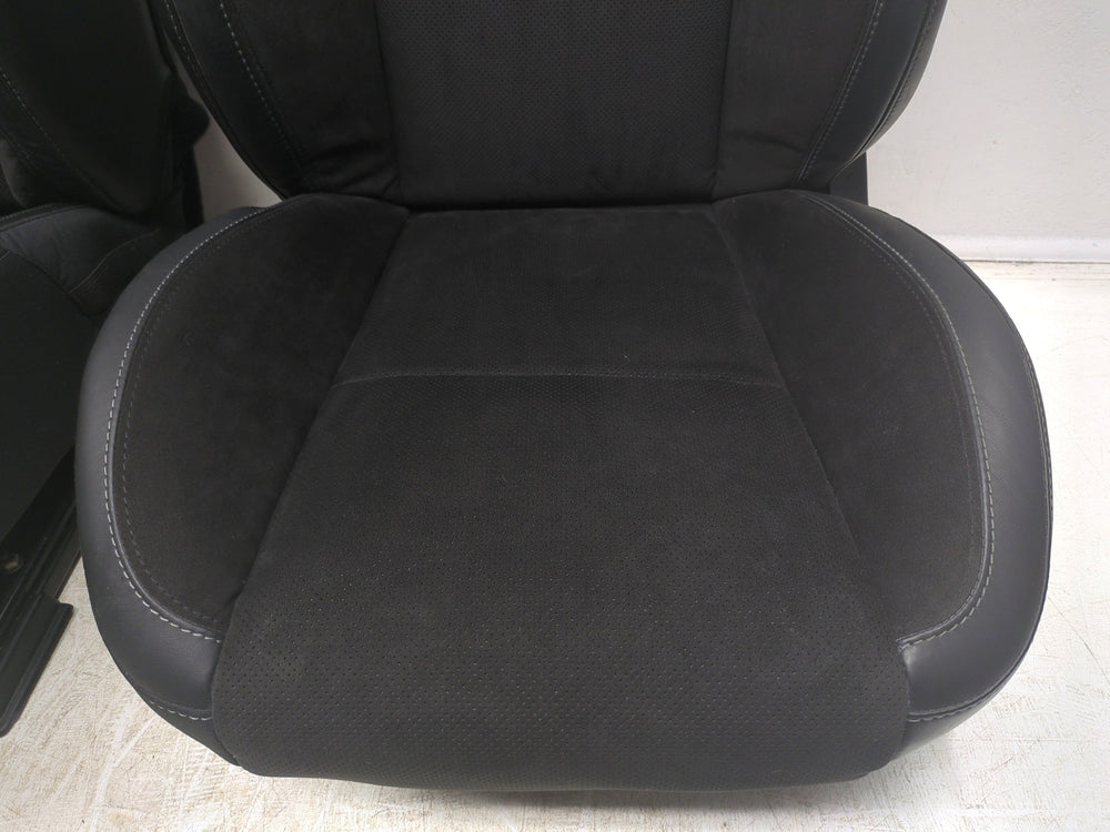 2011 - 2023 Dodge Charger Seats, Scat Pack Black Leather Suede #1328 | Picture # 8 | OEM Seats