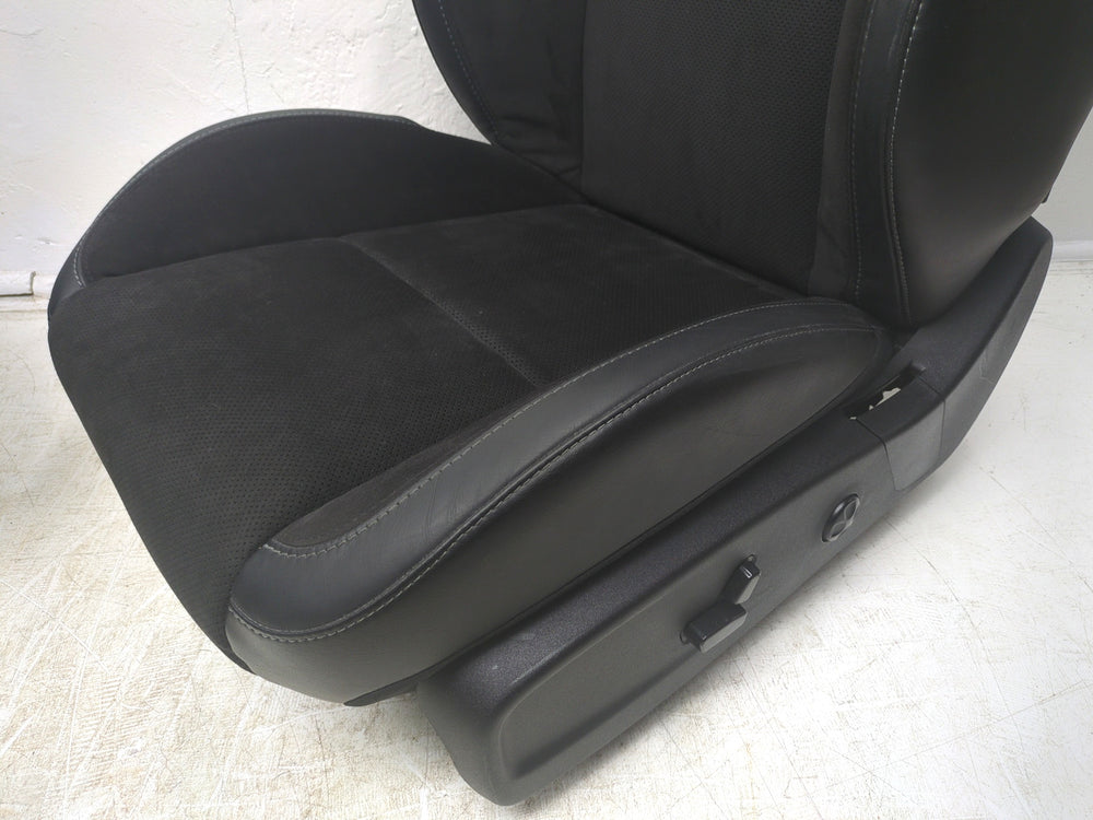 2011 - 2023 Dodge Charger Seats, Scat Pack Black Leather Suede #1328 | Picture # 10 | OEM Seats