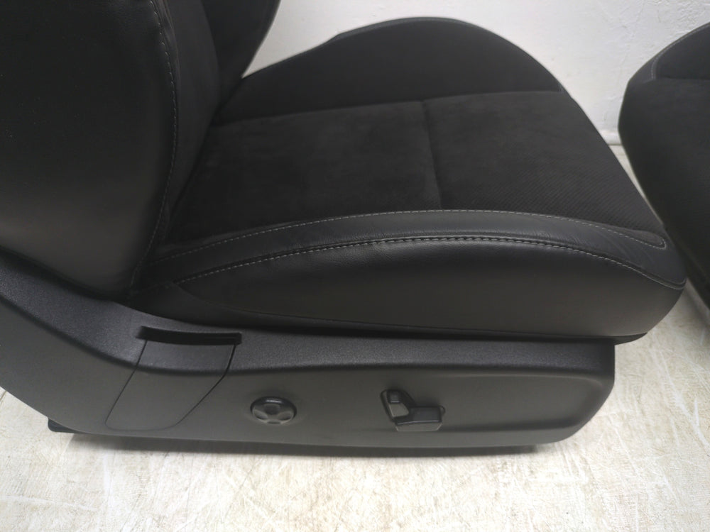 2011 - 2023 Dodge Charger Seats, Scat Pack Black Leather Suede #1328 | Picture # 11 | OEM Seats