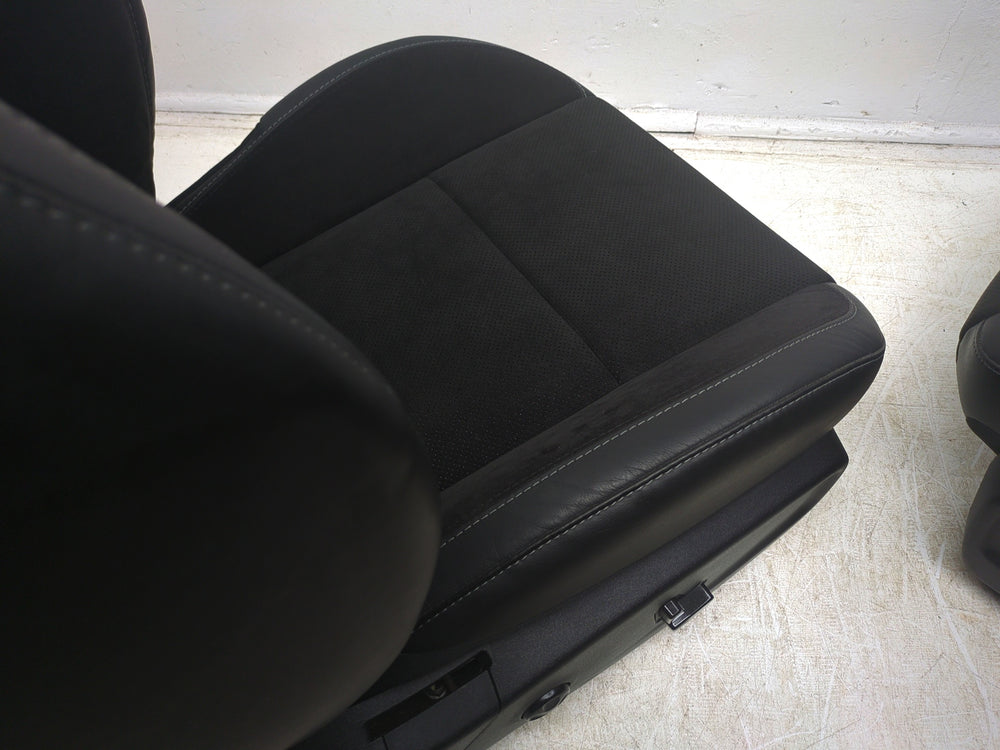 2011 - 2023 Dodge Charger Seats, Scat Pack Black Leather Suede #1328 | Picture # 15 | OEM Seats