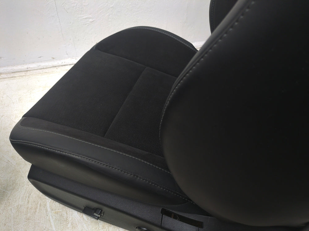 2011 - 2023 Dodge Charger Seats, Scat Pack Black Leather Suede #1328 | Picture # 16 | OEM Seats
