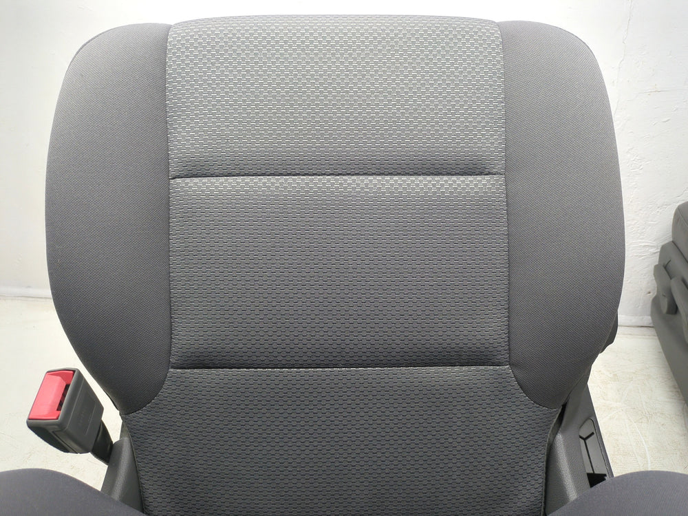 2014 - 2019 GMC Sierra Chevy Silverado Front Seats, Gray Cloth Manual #1331 | Picture # 18 | OEM Seats