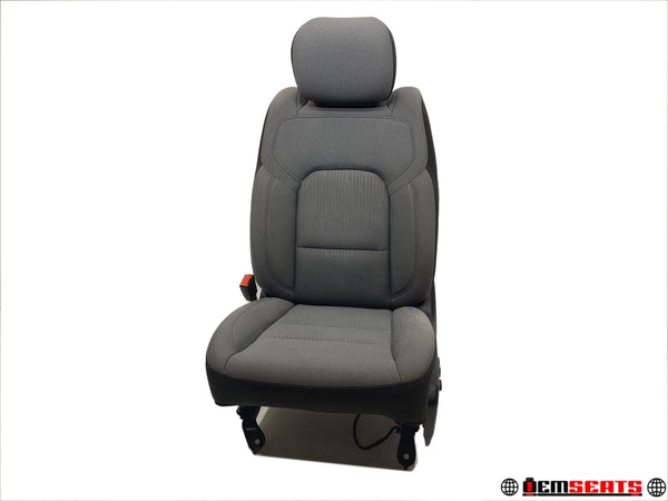 2019 - 2024 Dodge Ram Powered Driver Seat, Light Gray Cloth, 1500 DT #1452